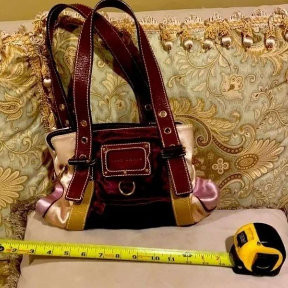 Marc Jacobs bag satin and leather